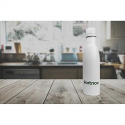 Isolerad flaska vit 0,5l