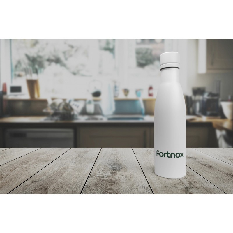 Isolerad flaska vit 0,5l